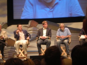 Hugh Hewitt, David Frum, Garrett M. Graff, and Robert Scheer